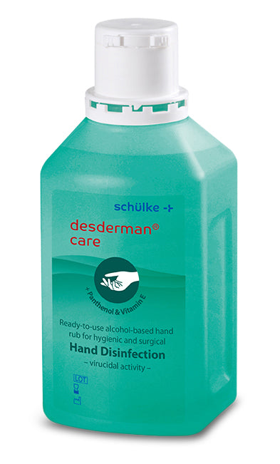 Hände-Schnelldesinfektion Desderman® Care Flaschen